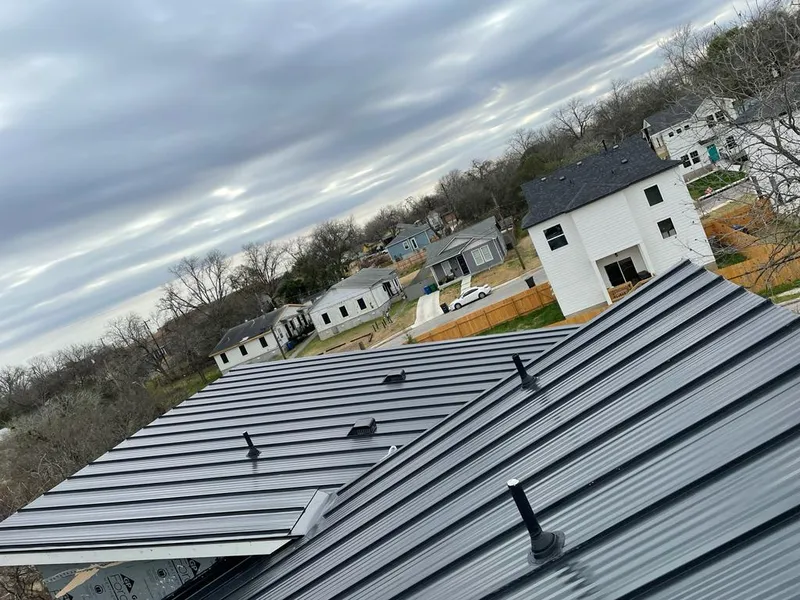 Standing seam metal roof panels with vents for Skylight Repair in Yakima